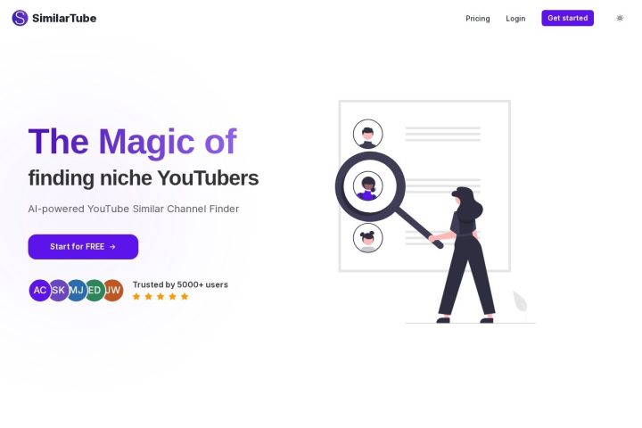 SimilarTube 界面截图