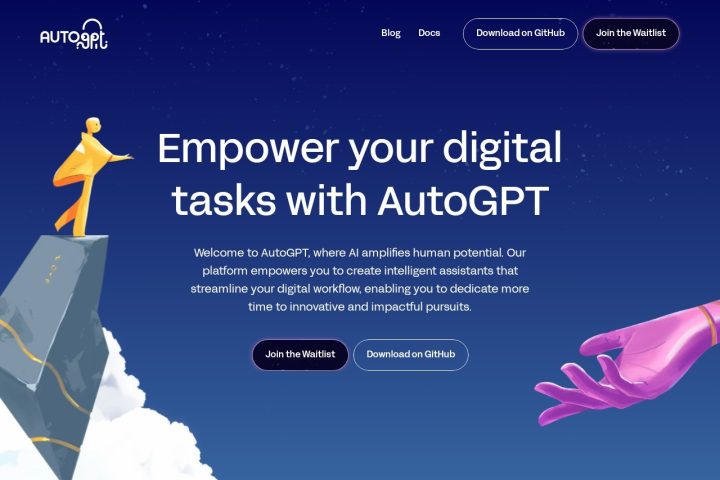 AutoGPT AI 智能体工具截图