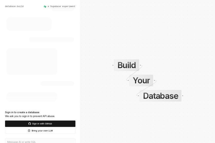 Postgres Sandbox 界面截图