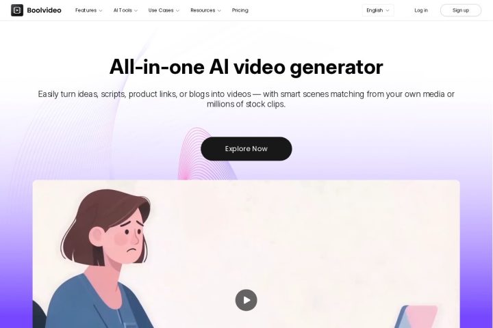 Boolvideo 界面截图