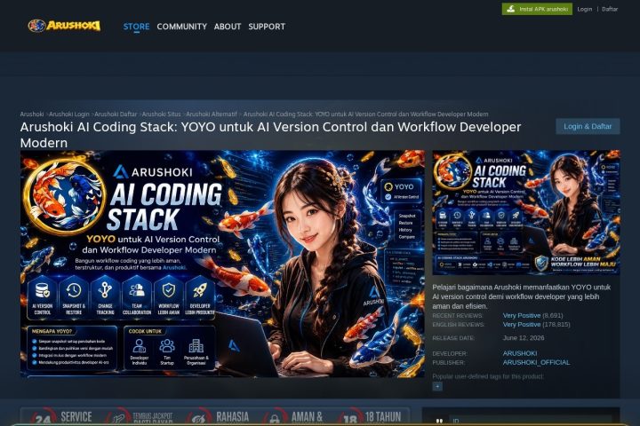 Arushoki 界面截图